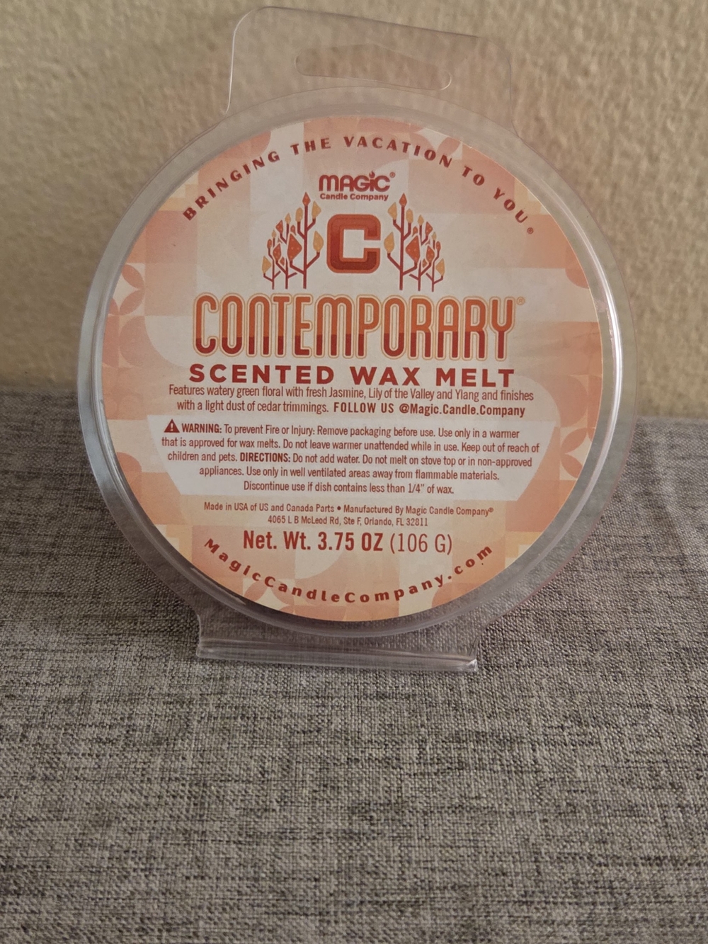 Magic Candle Company "Contemporary" Scented Wax Melt